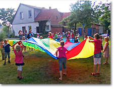 Spass im Mehrgenerationenhaus Schneverdingen beim Sommerfest